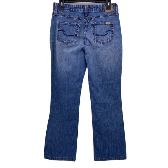 Levi Strauss Signature Mid Rise Bootcut Blue Jeans Women’s Size 6 - Picture 2 of 10